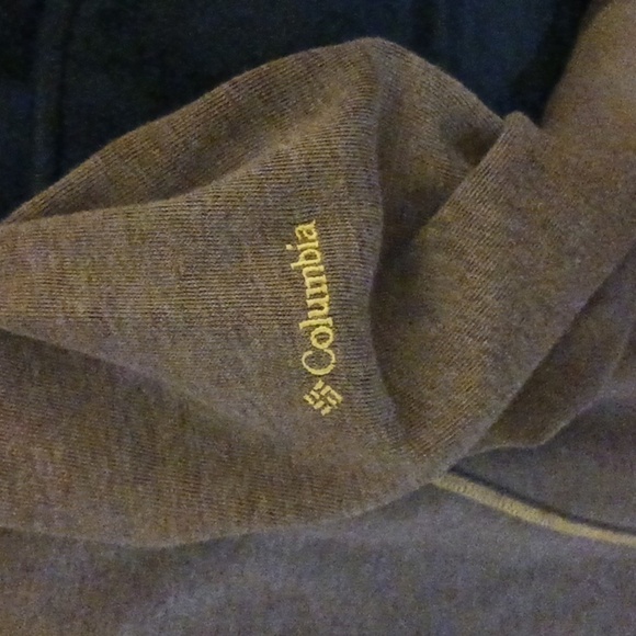 LIKE NEW COLUMBIA OMNI-WICK HALF ZIP ACTIVE DRESS W/POCKETS GREY SZ SMALL - Picture 8 of 9